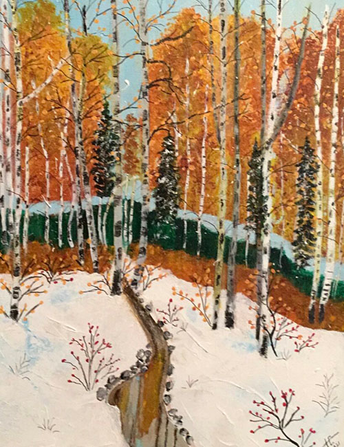1_0000_Winter-Snow-Birches-Acrylic-on-Canvas-11-x-14-x-12-300